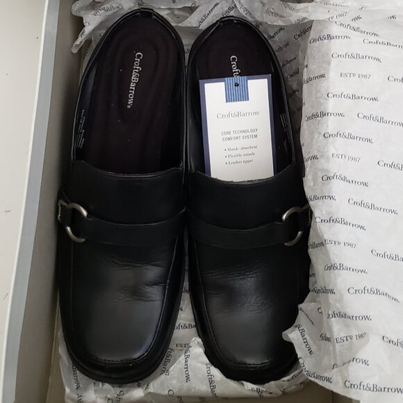 Croft & Barrow: Women's Casual slip on mule; Bette Black; New with box; Size 6M - Picture 10 of 15